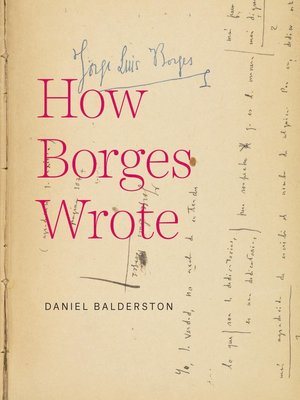 cover image of How Borges Wrote